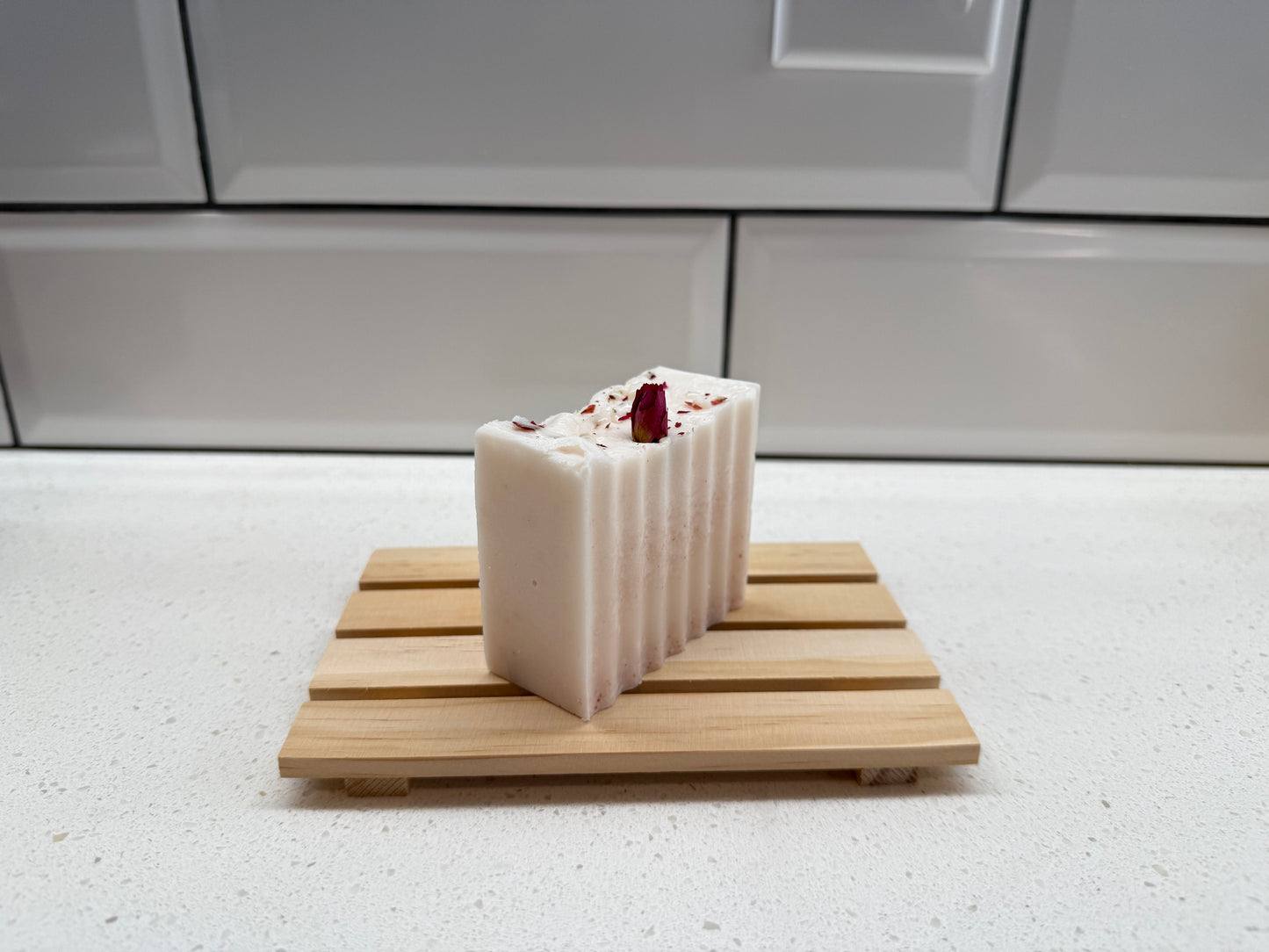 Pink Himalayan + Rose Soap