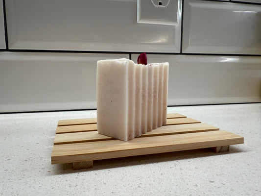 Pink Himalayan + Rose Soap