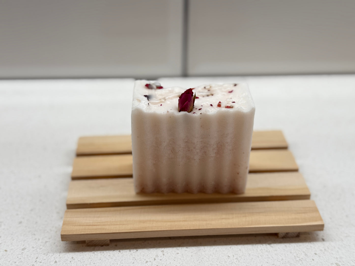 Pink Himalayan + Rose Soap
