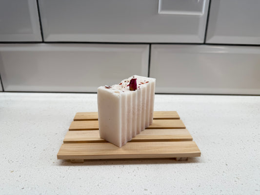 Pink Himalayan + Rose Soap